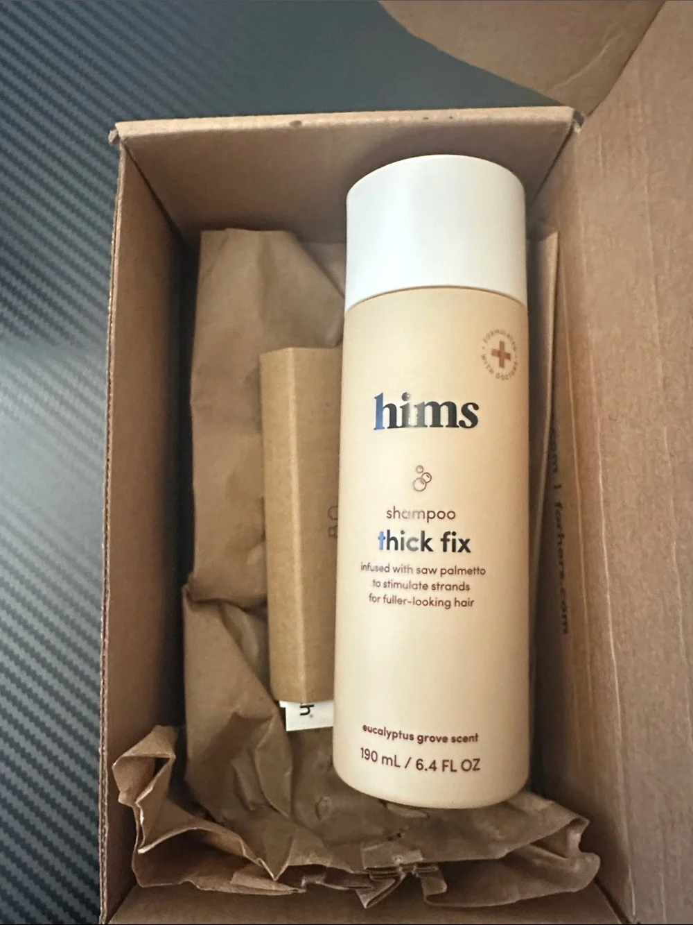 hims Thick Fix Shampoo – Cream Bottle for Fuller-Looking Hair